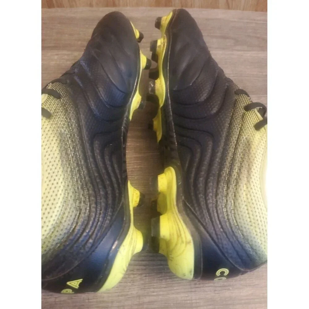 Adidas‎ Copa Gloro 19.2 FG Soccer Cleats Mens Size 7.5 Black Yellow
